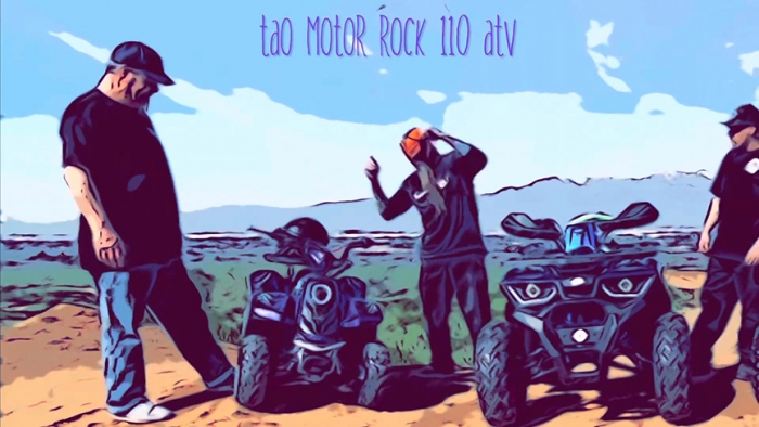 ?taomotor atv offroad review assembly LuchMob 110cc Rock